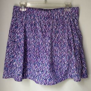 T by Talbots Purple Athletic Skirt Skort Medium